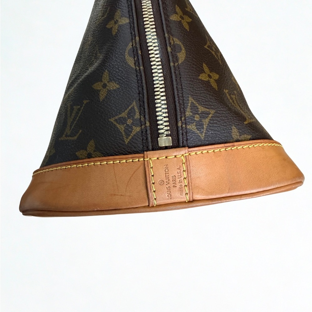 Certified Authentic LOUIS VUITTON Monogram Alma PM w/ Lock, Key, Dust Bag & COA - Picture 9 of 16
